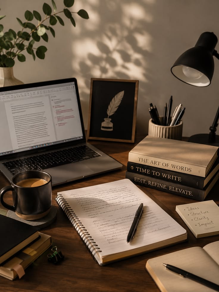 Creative project planning and content notes